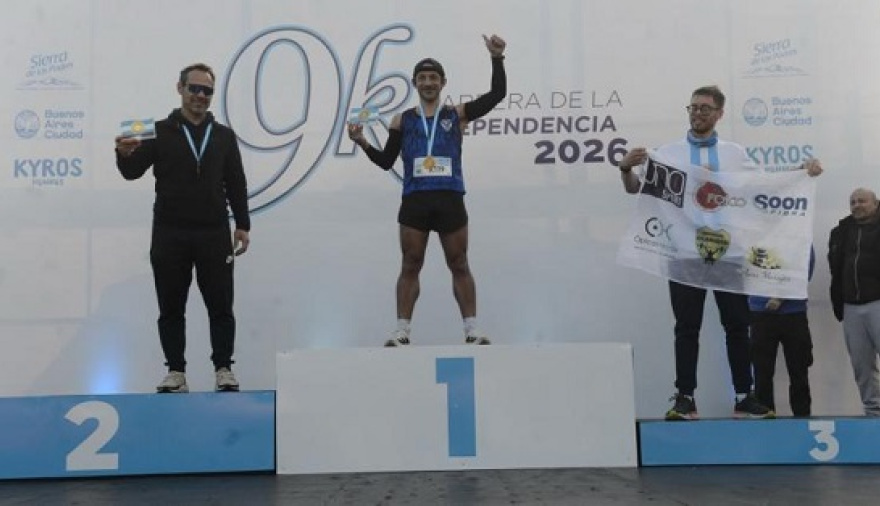 Carrera 9K de la Independencia: la bandera de 250 metros que sorprendió en Palermo