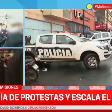 El gobierno de Misiones amenaza con echar a los policías que participen en la protesta