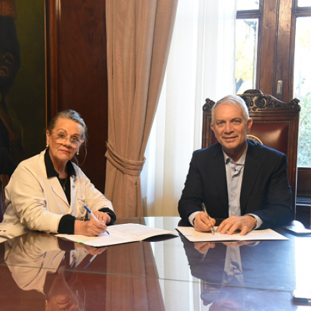 La Municipalidad de La Plata y Aprilp acordaron un programa de fortalecimiento institucional
