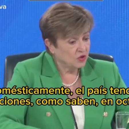Múltiples quejas por la intromisión de la titular del FMI en el proceso electoral argentino