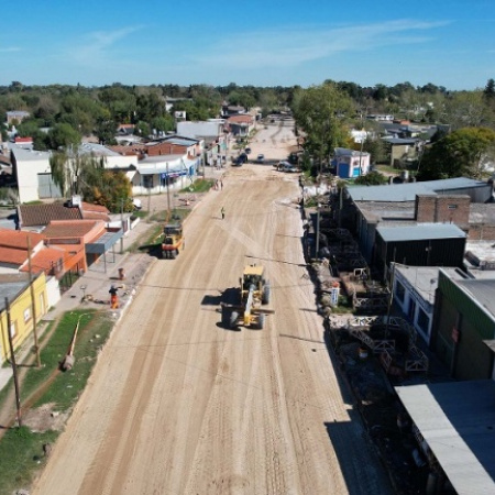 Provincia de Buenos Aires avanza con las obras en la Ruta Provincial 40