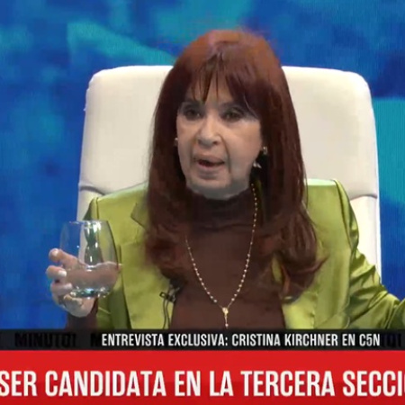 Cristina Kirchner anunció que va a ser candidata en la provincia de Buenos Aires