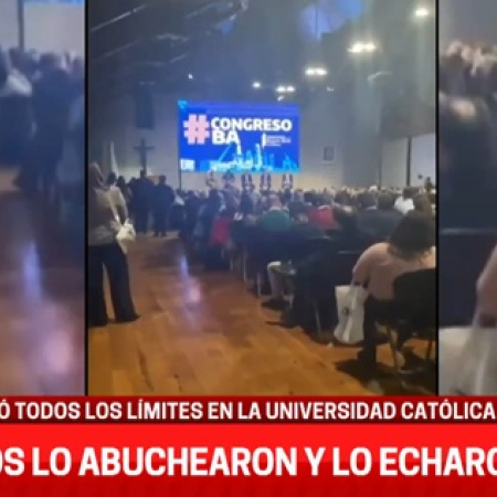 Escándalo: Espert llamó “hija de una gran p…” a Florencia Kirchner en una cumbre de comunicación, y fue abucheado