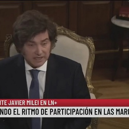 Tras la marcha por Cristina Kirchner, Javier Milei la comparó con “un partido homenaje” de alguien que “se retira”
