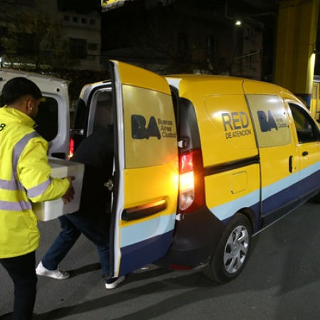 Amplios operativos del Gobierno de la Ciudad de Buenos Aires ante el frío extremo