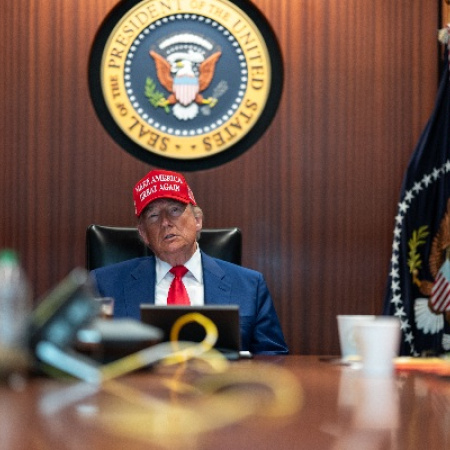 Trump quiere ver “lo más rápido posible” un clima de calma en Medio Oriente