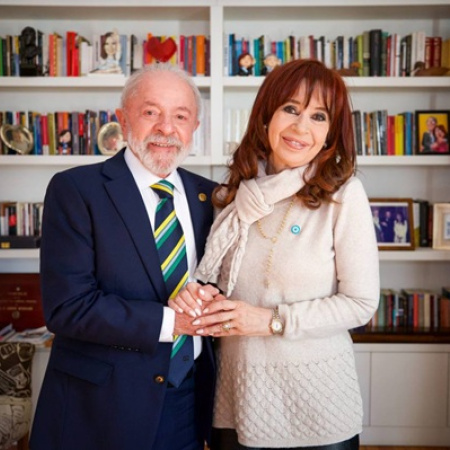 CFK habló tras la visita de Lula da Silva: “Él también fue perseguido, intentaron callarlo pero no pudieron”