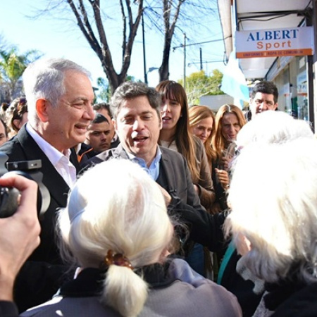 Con tono de campaña, Alak y Kicillof inauguraron el primer tramo de la nueva avenida 60