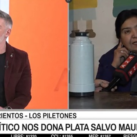 Margarita Barrientos: “Nadie dona, solo Mauricio Macri” entre los políticos