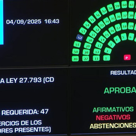 Senado obliga a Milei a promulgar ley de discapacidad: votación contundente de 63 a 7
