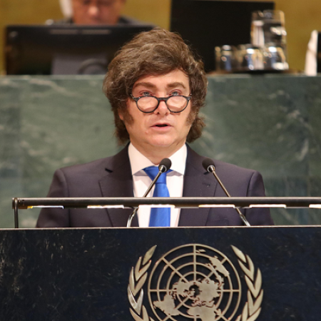 En su discurso en la ONU, Milei le exigió a Venezuela que libere al gendarme Nahuel Gallo