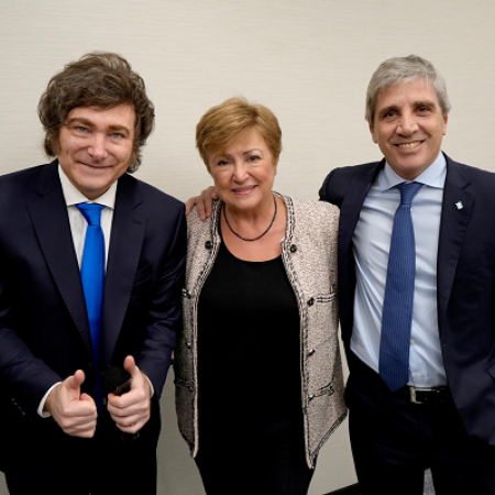 Milei se reunió con Georgieva tras la cumbre con Trump: “Argentina va en la dirección correcta”