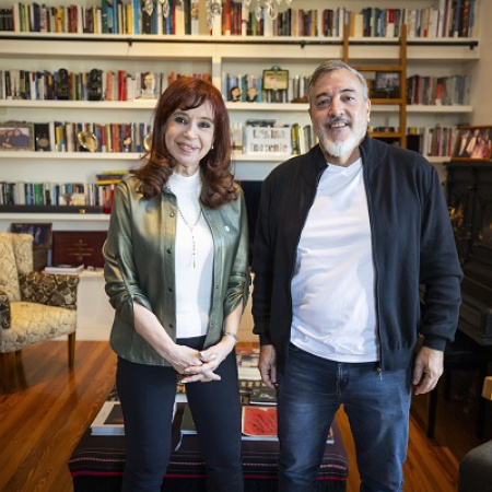 Rodolfo Aguiar se reunió con Cristina Fernández de Kirchner para debatir sobre “el Estado que viene”