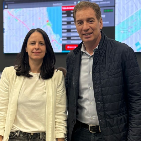 Santilli recibió el apoyo de la intendenta de Vicente López, Soledad Martínez