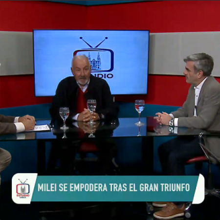 El análisis de la elección del domingo pasado en la televisión platense con presencia libertaria