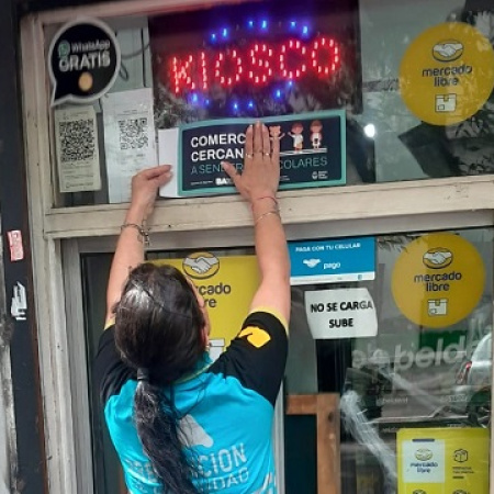 “Comercio Cercano”: una red de protección para los alumnos dentro de los Senderos Escolares de Ciudad de Buenos Aires