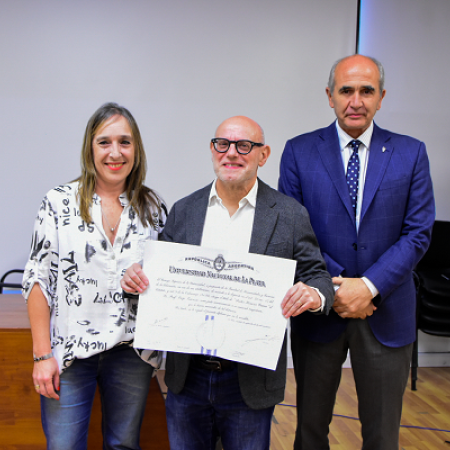 La UNLP distinguió con el título de Doctor Honoris Causa al historiador Enzo Traverso