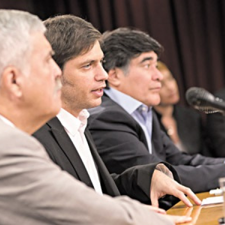 Alak y Kicillof encabezaron respaldo político a De Vido por su estado de salud