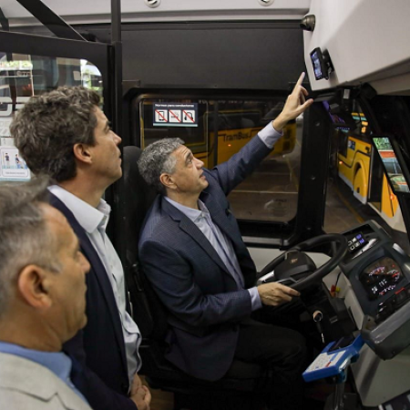 Arrancó el Trambus en Buenos Aires: menos tiempo de viaje, cero emisiones y una Ciudad más conectada