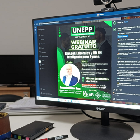 Webinar gratuito sobre riesgos laborales y RR.HH inteligente para PYMES