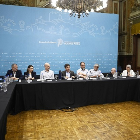Kicillof se reunió con representantes del sector energético
