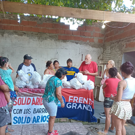 Realizaron un evento solidario en Pilar: “cuando el pueblo sufre, la indiferencia es una crueldad”