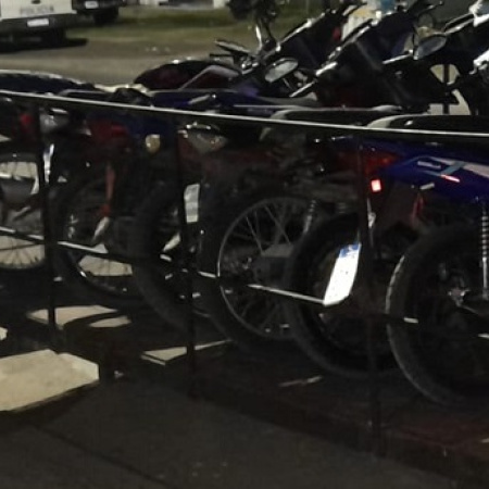 En La Plata, refuerzan los controles vehiculares con más de un centenar de motos secuestradas