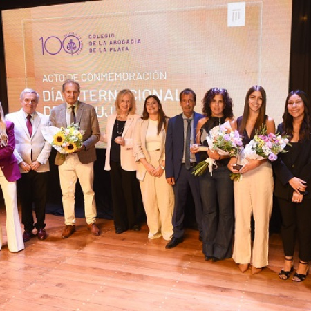 El Colegio de la Abogacía de La Plata celebró el acto central del Día Internacional de La Mujer