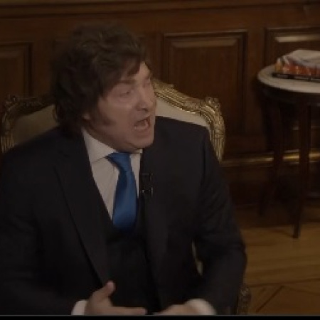 Malestar en el entorno de Milei: la entrevista en la TV Pública midió 0.1