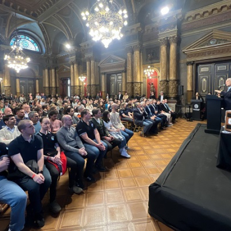 De la UNLP al Espacio Profundo: Distinguen al equipo que llevó tecnología platense a la Luna