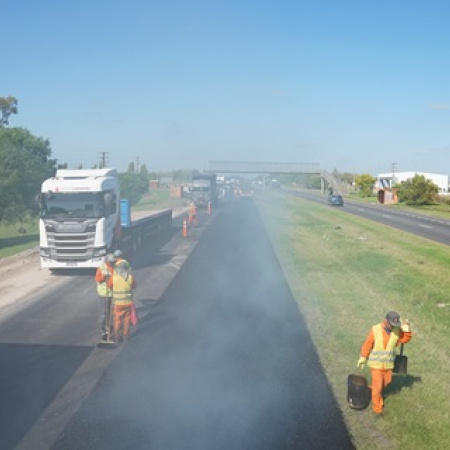 Avanza la intervención Integral de la Ruta Provincial 6