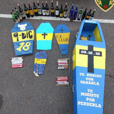 Operativo en el Superclásico: 11 detenidos, más de 550 actas labradas, 72 trapitos demorados y ataúdes secuestrados