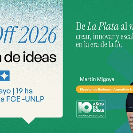 Usina de Ideas celebra 10 años con una clase magistral de Martín Migoya en la UNLP Económicas