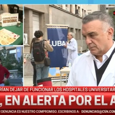 El Hospital de Clínicas advirtió por falta de financiamiento y riesgo en su funcionamiento