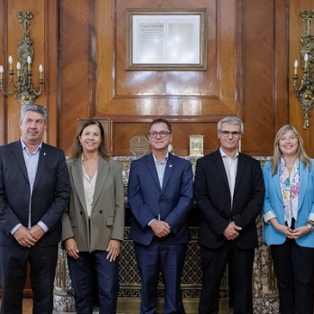 Provincia y la UNS firman acuerdo para construir el nuevo complejo bibliotecario