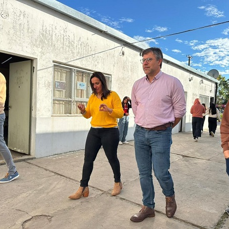 Magdalena avanza con una nueva cocina integral para la EP N° 21 de Paraje Starace