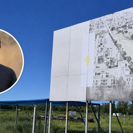 Denuncian incumplimiento en la obra de 240 viviendas Procrear de Bolívar anunciada en 2021