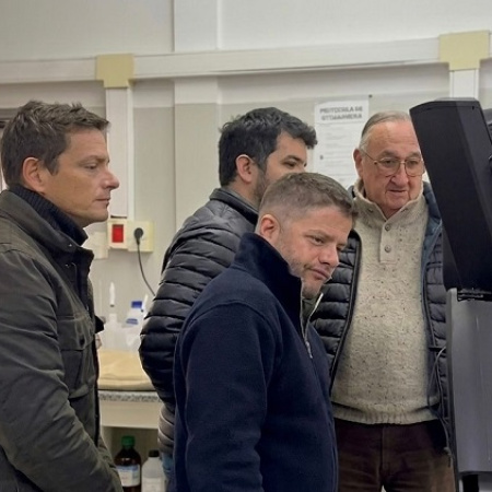 Nicoletti acompaño al titular de la UCR nacional a visitar el Hospital de Tandil: “ejemplo de gestión radical”, dijo