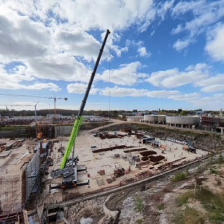 Avanza la obra en la Planta Potabilizadora para La Plata, Berisso y Ensenada