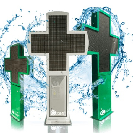 Monopostes Digitales para Farmacias: Cómo Elegir la Cruz LED que Transforma tu Visibilidad