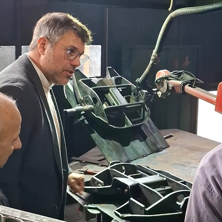 Hourcade visitó Tormecan y reforzó el proyecto del Parque Industrial de Magdalena