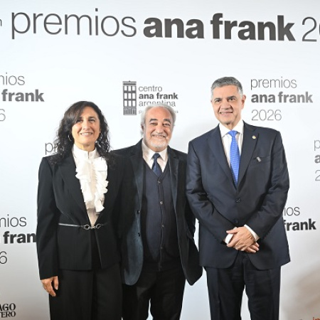 Jorge Macri, en los Premios Ana Frank: “No hay futuro posible sin orden y sin justicia"
