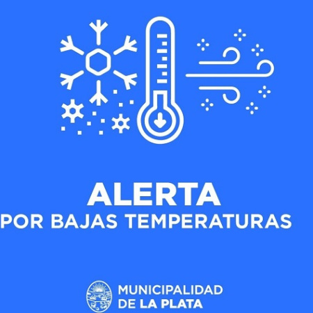 Alerta por bajas temperaturas: recomendaciones del Municipio para cuidar la salud