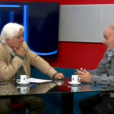 La gran final Milei Vs Kicillof en el programa Estudio Único, en el canal local Somos La Plata