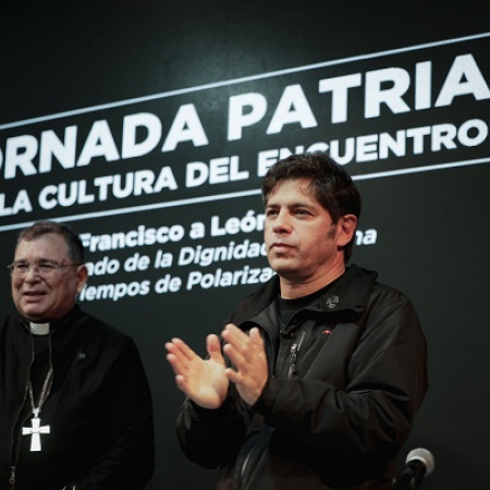 Axel Kicillof participó de la Jornada Patria por la Cultura del Encuentro